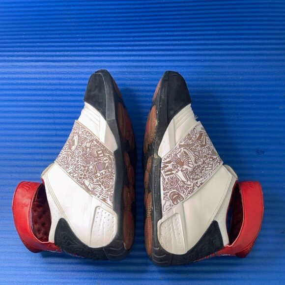 Size 12- Men’s Nike Air Jordan XX 20 Original White Varsity Red Black 2005 RARE - Picture 6 of 8